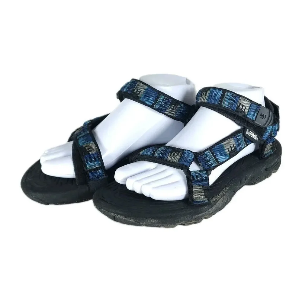 Teva Valkyrie Mens US 8 Blue Hiking Outdoor Sandals Shoes